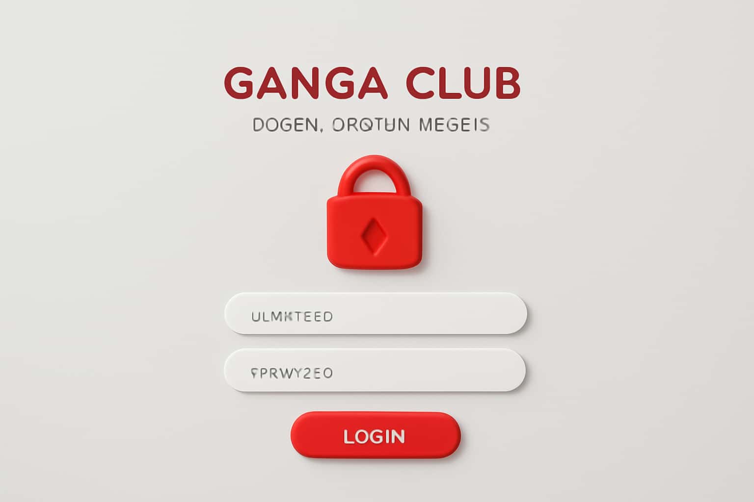 Ganga Club Login - Secure Access Interface