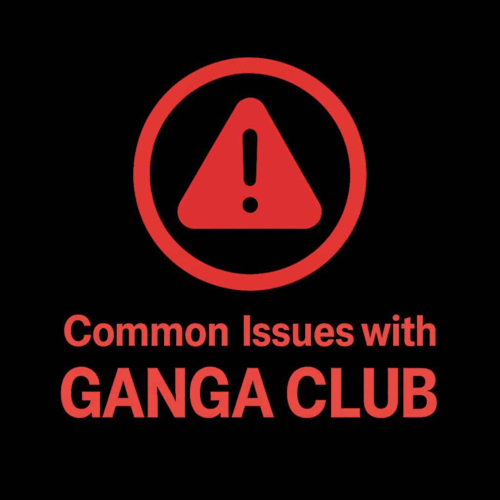 An icon depicting guidance related to Ganga Club issues.
