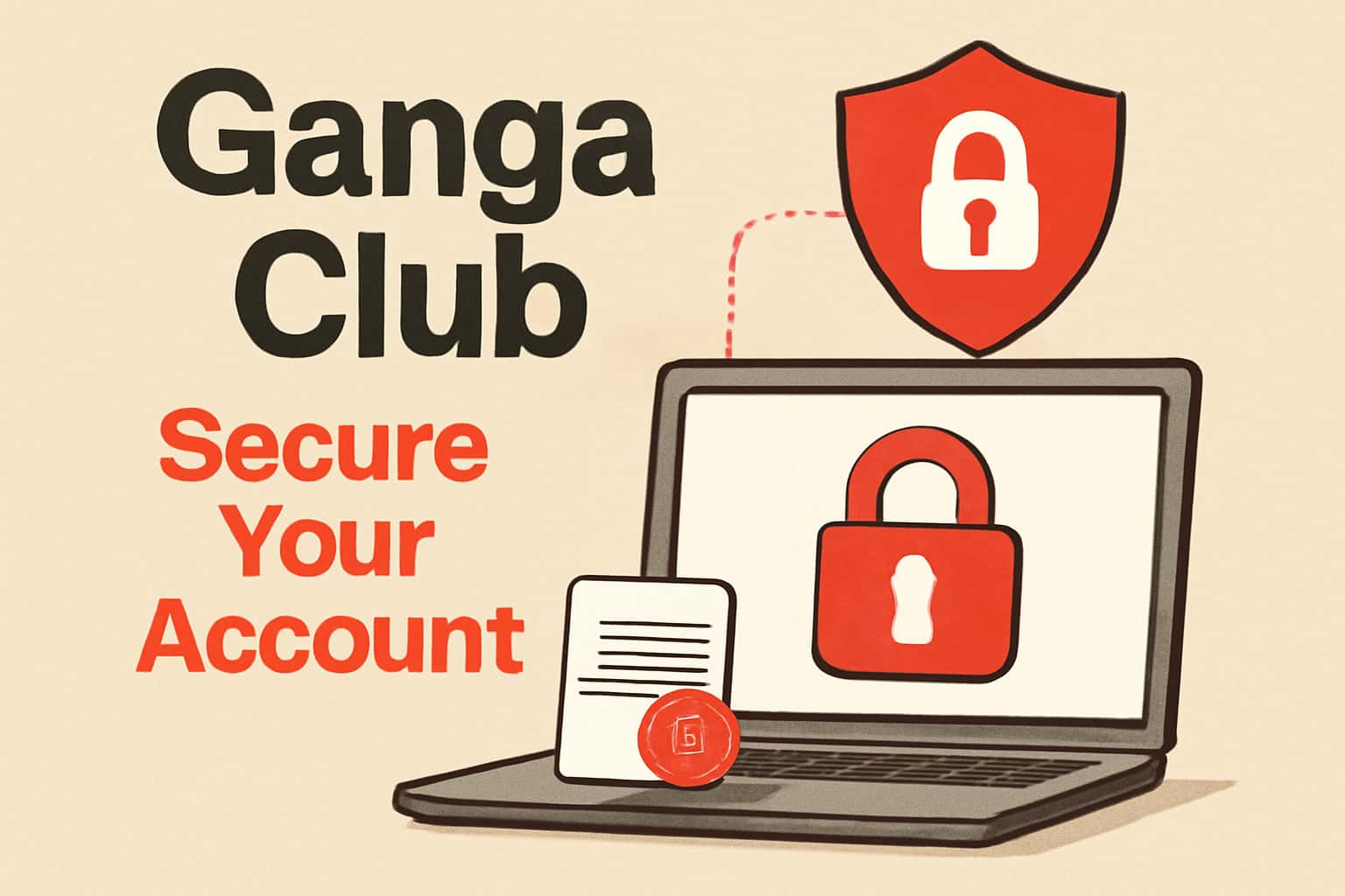 An informational scene about securing the Ganga Club account.
